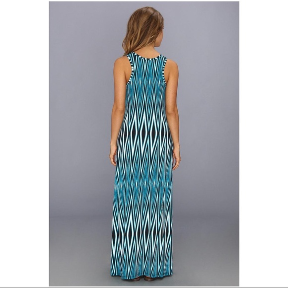Calvin Klein Rayon Print maxi dress - Picture 4 of 8